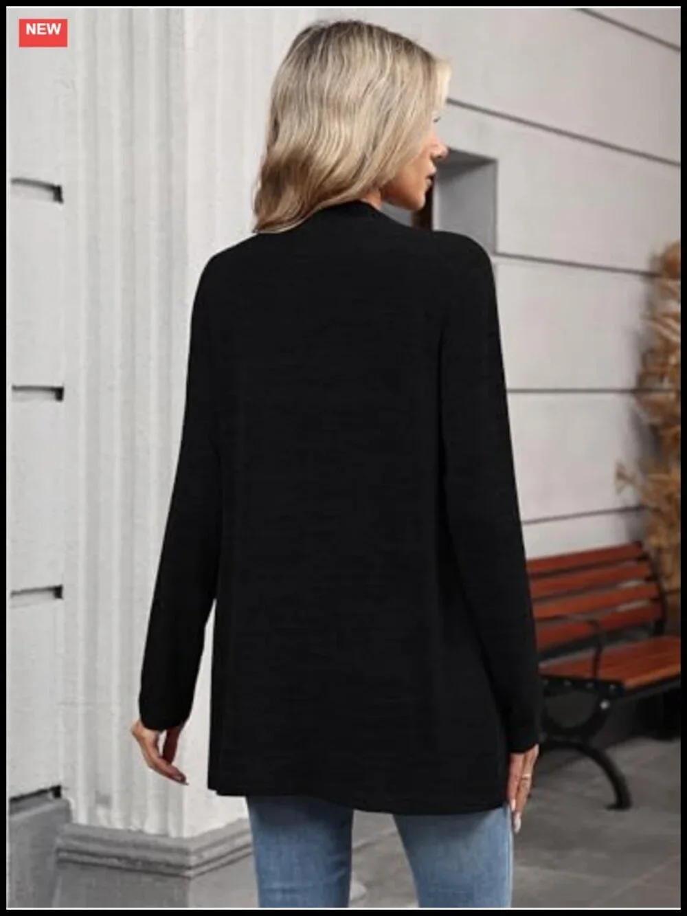 Lightweight Long Sleeve Cardigan with Pockets